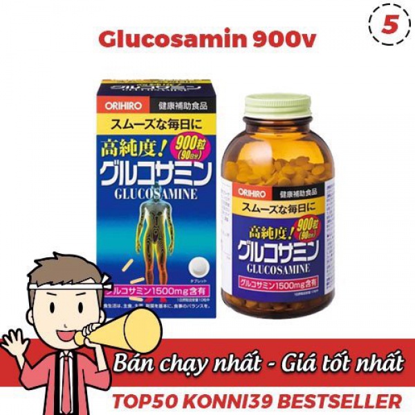 Viên uống bổ xương khớp Orihiro Glucosamine 900 viên