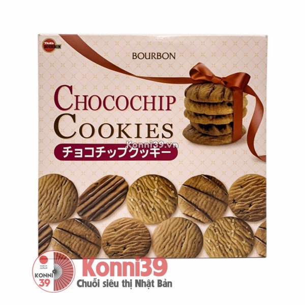 Bánh quy Chocochip Bourbon hộp thiếc cao cấp 318g