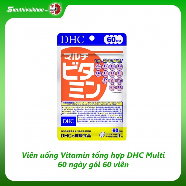 Viên uống Vitamin tổng hợp DHC Multi 60 ngày gói 60 viên