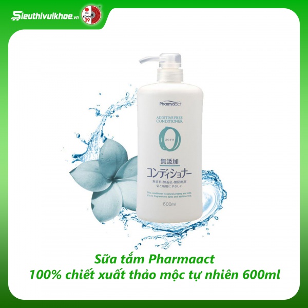 Sữa tắm Pharmaact 100% chiết xuất thảo mộc tự nhiên 600ml