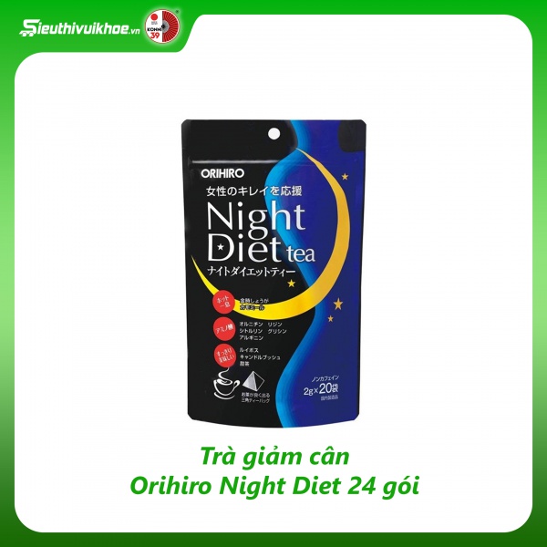  Trà giảm cân Orihiro Night Diet 24 gói
