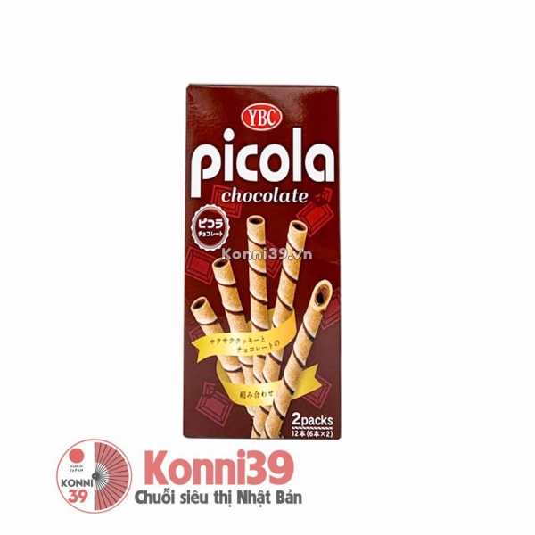 Bánh quy YBC Picola 12 chiếc 59g - vị socola