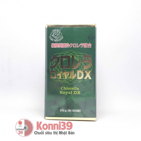 Viên uống tảo lục Chlorella Royal DX hộp 1550 viên